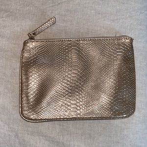 Rose Gold Nine West Clutch